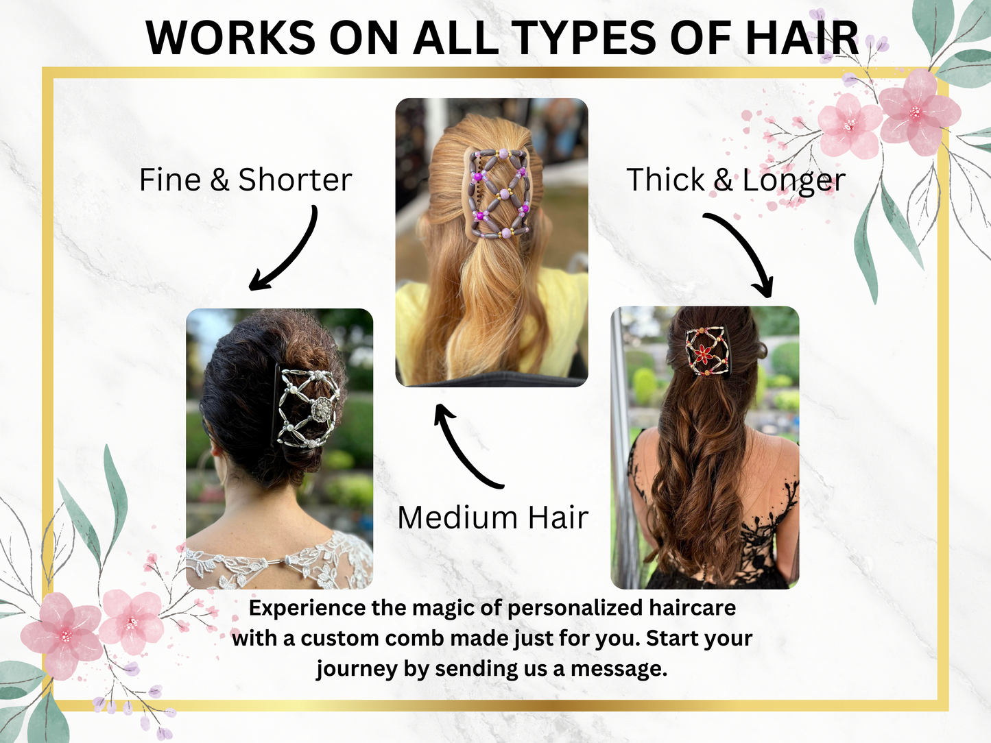 Hair Accessories for Women, Hair Clips for Girls, Double Magic Styling Tool for Any Type of Hair, Bun Maker, Updo, Great Stocking Stuffer