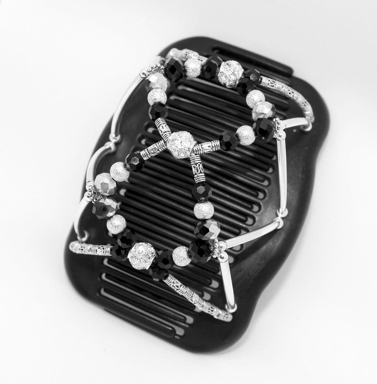 Fancy Hair Clip for Fine, Thin or Shoulder Length Hair, Won't Slide Out of Your Hair, Hold Fine Hair Tight, Perfect for Bun or French Twist