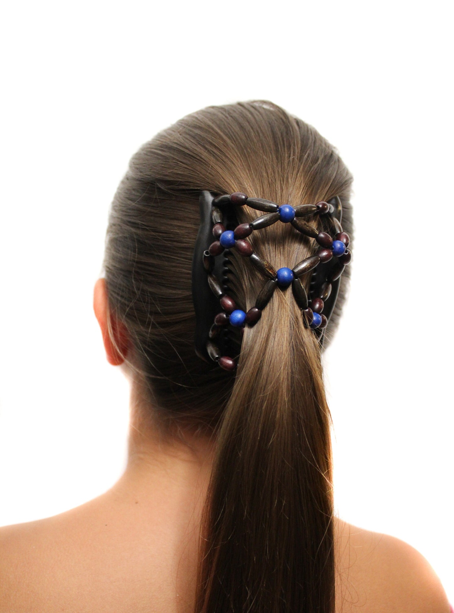 Wooden Hair Bun Holder, Ponytail Maker, Updo, Bun Holder, Decorative Women Hair Accessory for Average Type of Hair, Holds Hair All Day.