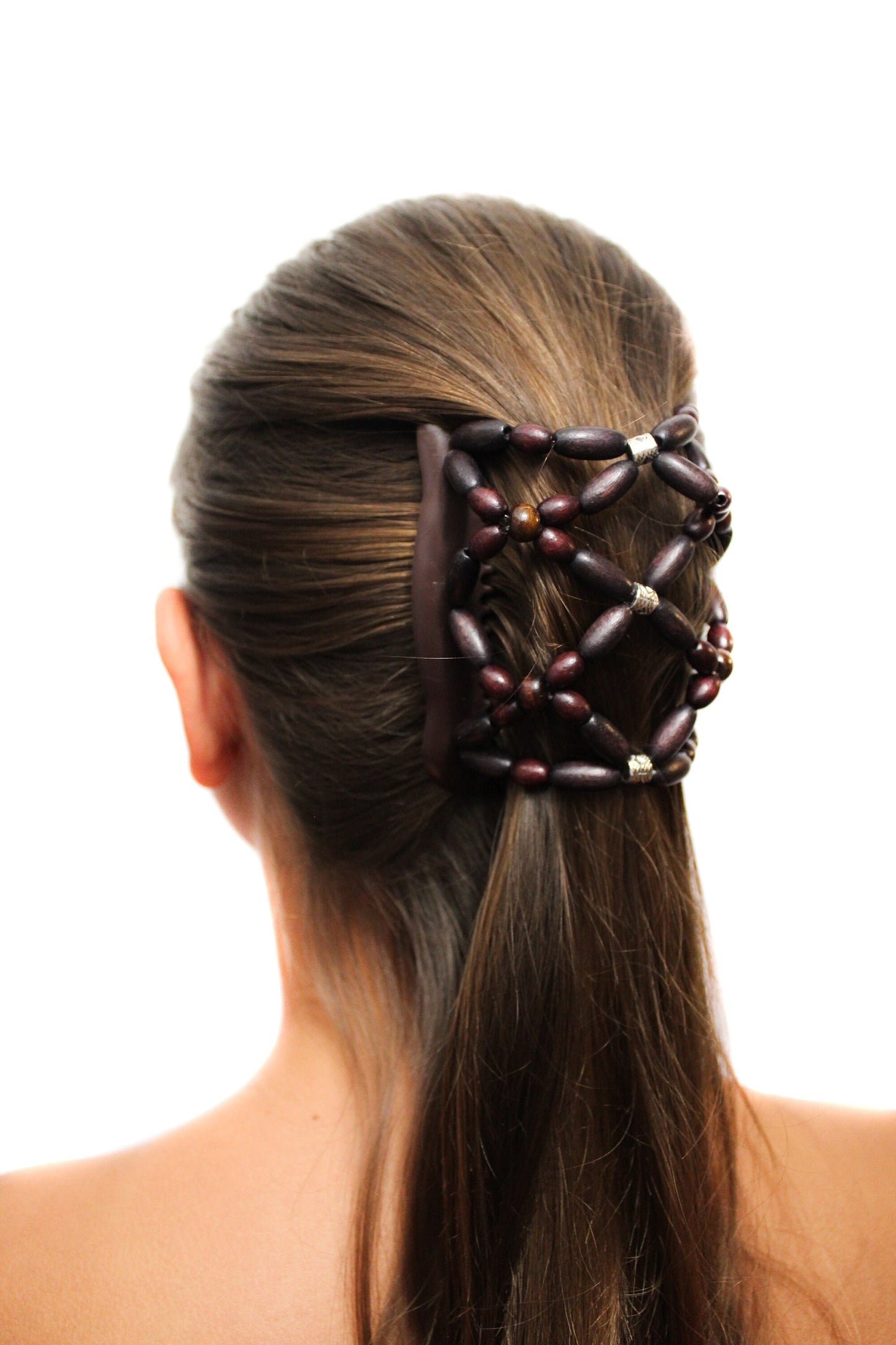 Hair Accessories, Hair Clips for Women, Double Hair Combs for French Twist Holder, Bun Maker, Ponytail, Wooden Combs Very Light Hair Clip