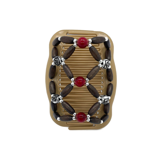 Hair Accessory for Short, Fine, Thin Hair Type, Double Hair Comb Clip Holds Hair Secure, Bun Holder, French Twist, Better than Claw Clip