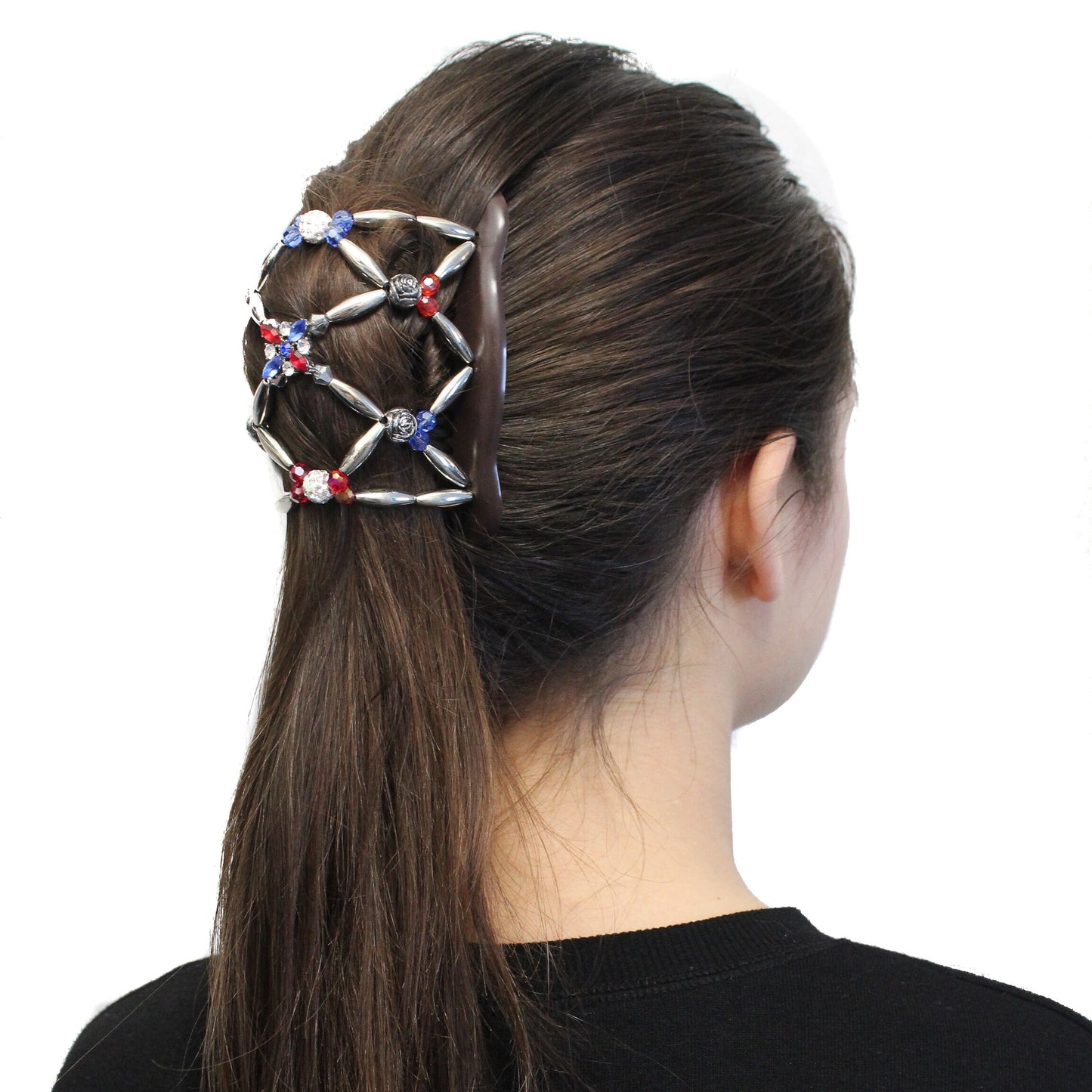 4th of July Patriotic Decorative Hair Accessories, Hair Clip for Women with Thick , Long, Short and Fine Hair, Women's Bun Holder, Barrette