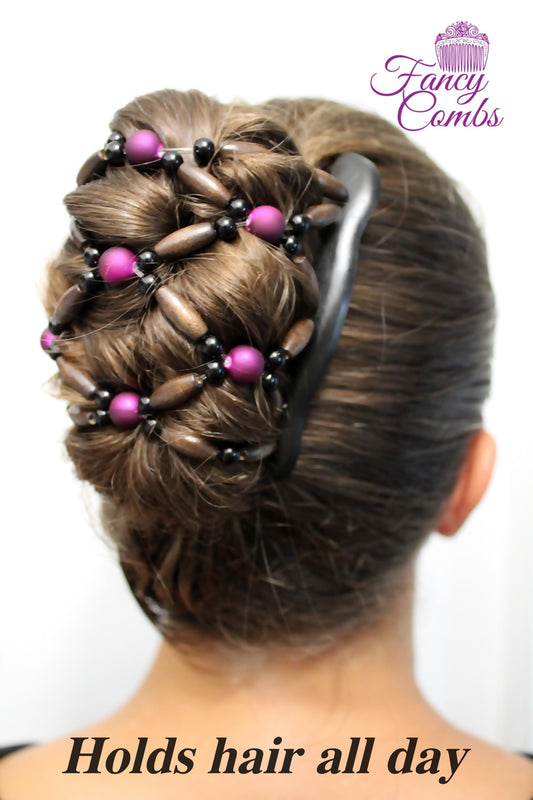 Hair Accessories, Fancy Combs Hair Clips for Women, Double Hair Combs for Any Hair Type, Lightweight Hair Clip holds your hair all day.