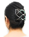Magic Hair Clip, Emerald Green Color, Classy Style Hair, Everyday Hair Accessory, Hold Any Type of Hair, Barrette, Double Comb