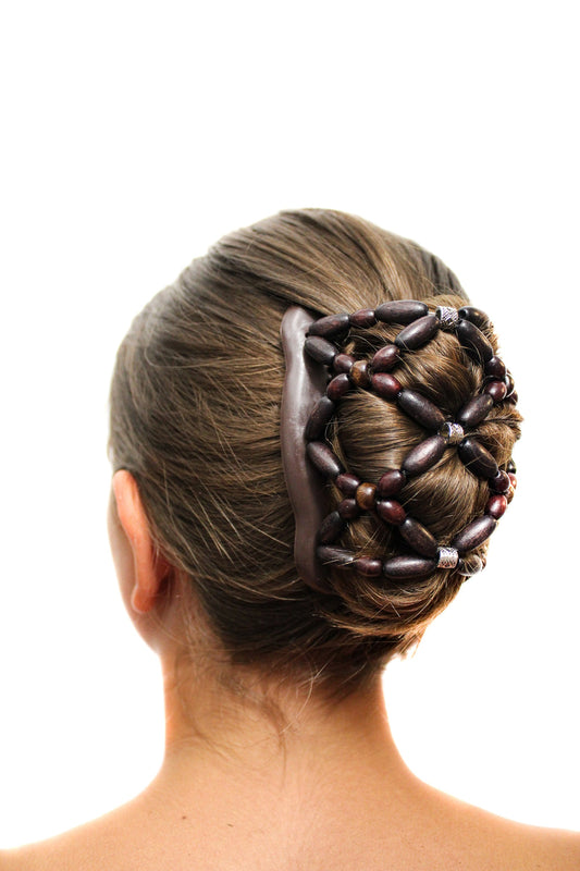 Hair Accessories, Hair Clips for Women, Double Hair Combs for French Twist Holder, Bun Maker, Ponytail, Wooden Combs Very Light Hair Clip