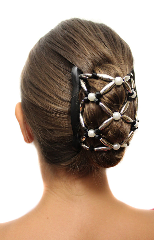 Fine Hair Clip that made for women with shoulder length, thin or fine type pf hair. Decorative Hair combs that won't slide out.