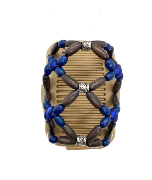 Fancy Combs Hair Accessory, Hair Clips for Women, Double Hair Combs French Twist Holder, Ponytail, Lightweight Wooden Bun Holder, Claw Clip