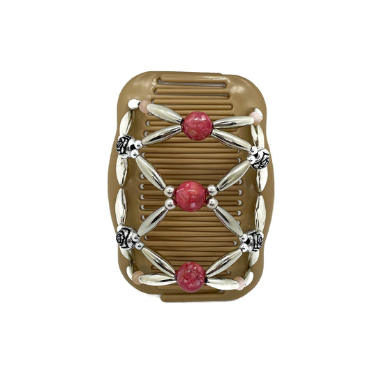 Valentine's Gift For Her, Hair Accessories, Hair Clips for Women, Lightweight Wooden Double Hair Combs, Bun Maker, Ponytail, Hair Updo