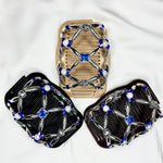 Hair Accessories for Women, Decorative Claw Clip, Magic Double Combs with Swarovski Stone, Works for Any Type of Hair.