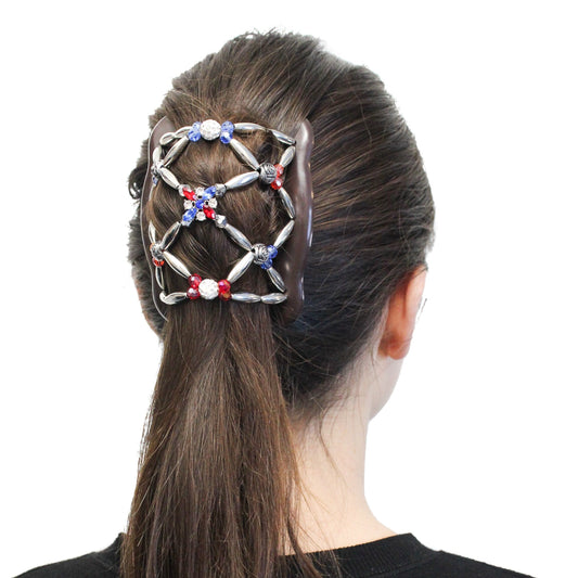4th of July Patriotic Decorative Hair Accessories, Hair Clip for Women with Thick , Long, Short and Fine Hair, Women's Bun Holder, Barrette